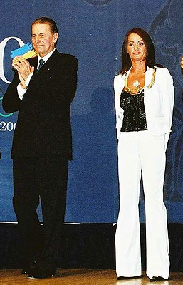 科馬內奇第二度獲得奧運會奧林匹克銀質勳章