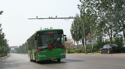 胡集開發區通往市區的公車
