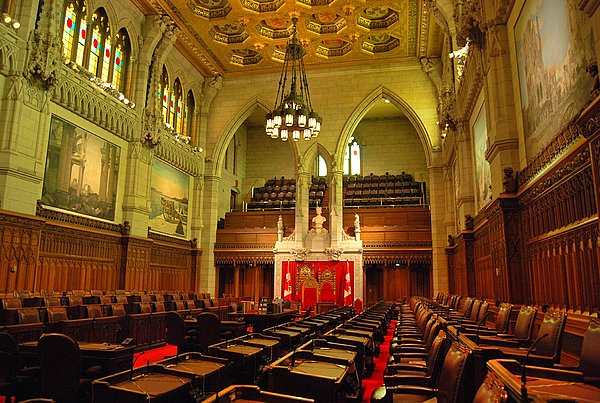加拿大參議院（上院）會場