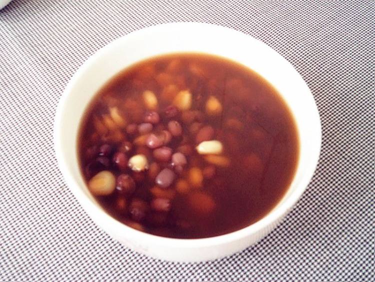 玉米紅豆湯
