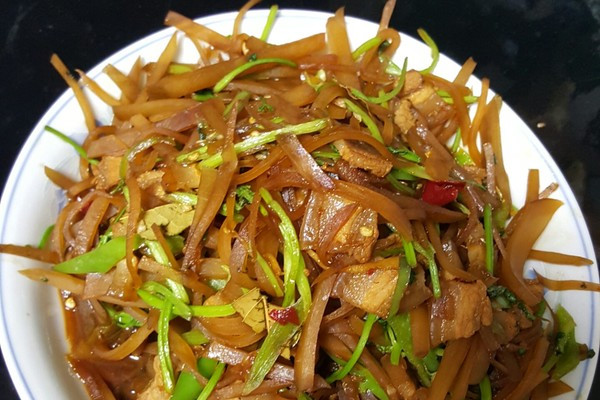 辣炒鹹菜