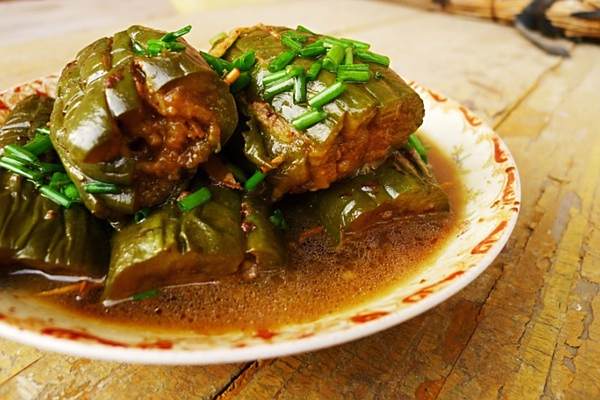 肉醸青茄子 肉醸青茄子