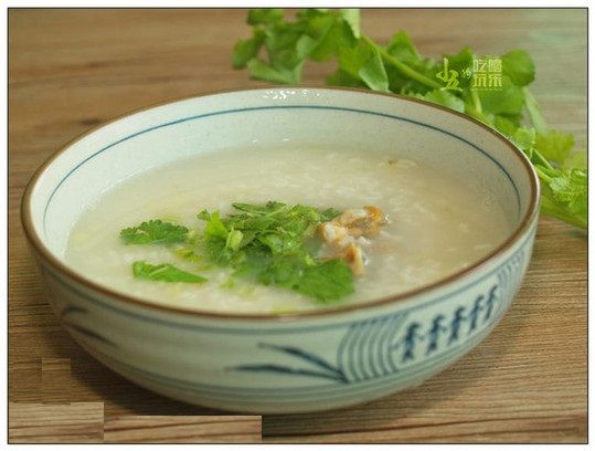 象拔蚌粥 象拔蚌粥