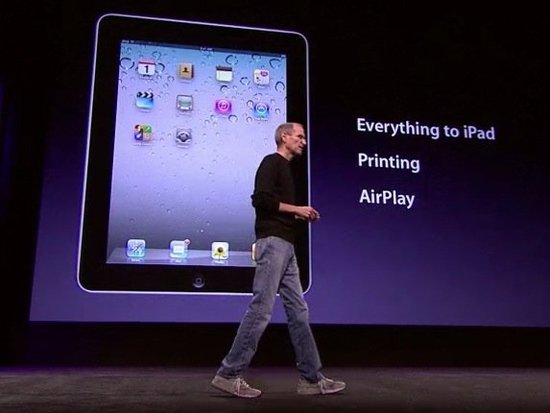 賈伯斯介紹iPad
