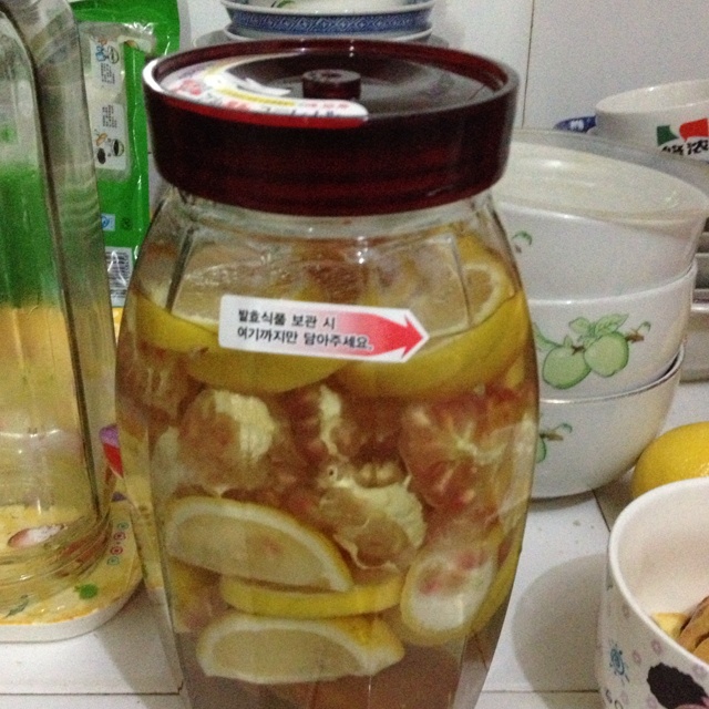 檸檬石榴水果酵素