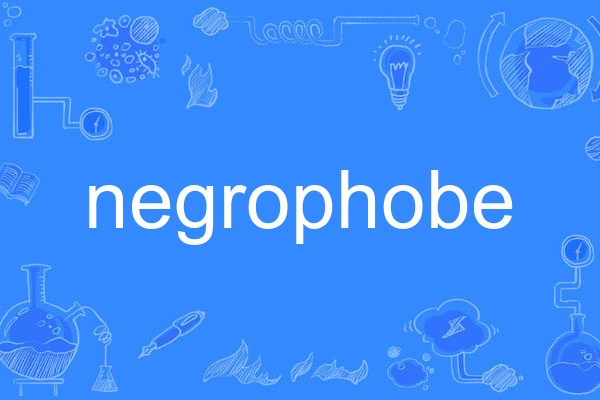 negrophobe negrophobe