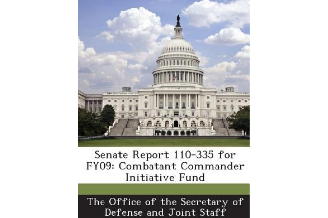 Senate Report 110-335 for Fy09 Senate Report 110-335 for Fy09
