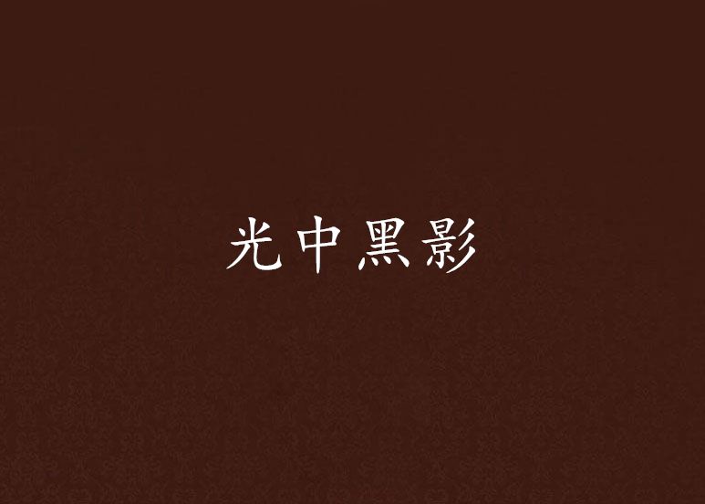 光中黑影 光中黑影