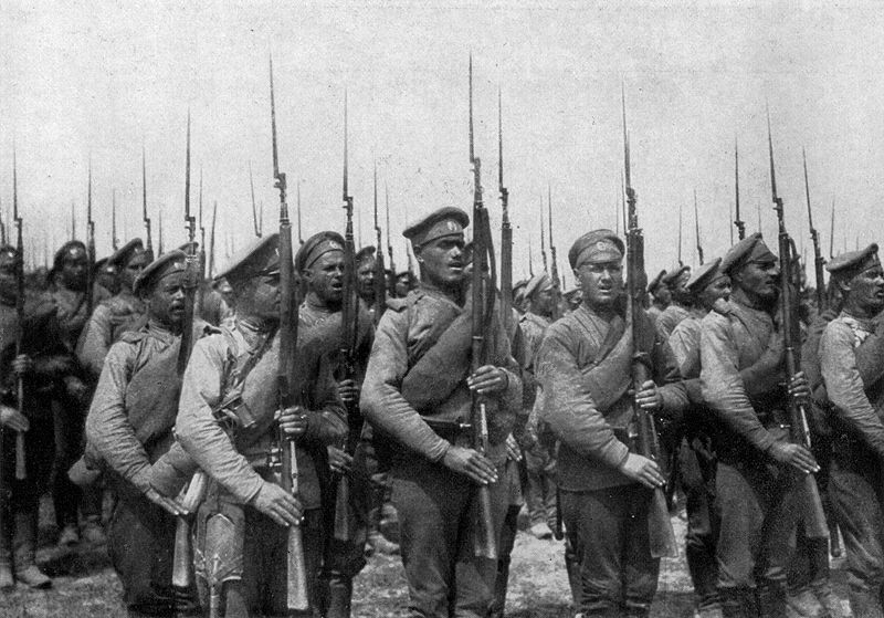 東線俄國步兵群