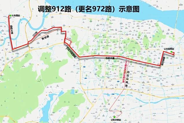 台州公交972路