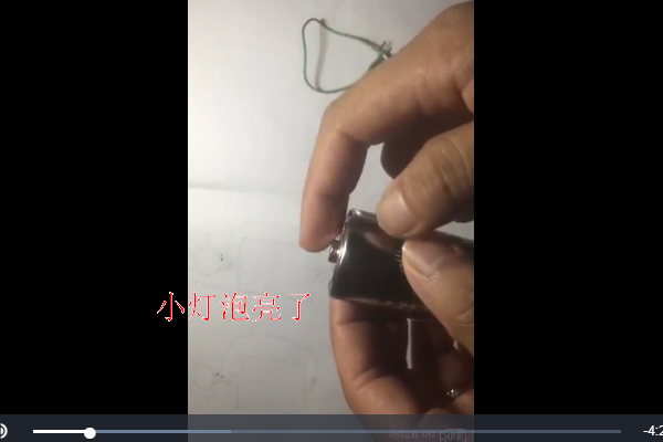 小燈泡亮了 小燈泡亮了