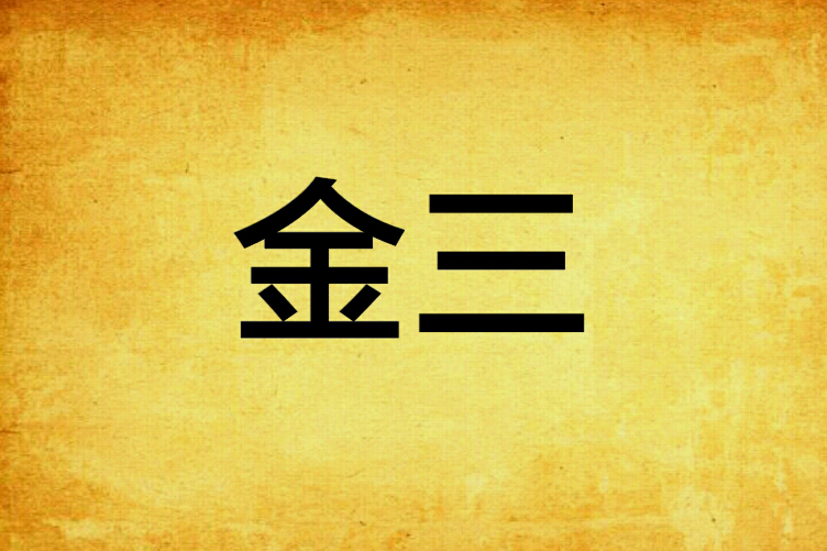 金三(連載於連城讀書網的都市小說) 金三(連載於連城讀書網的都市小說)