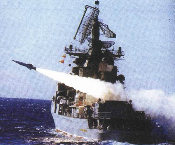 發射SA-N-1防空飛彈