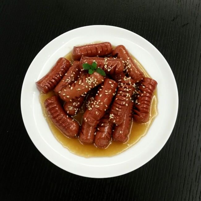 蜜汁腸仔 蜜汁腸仔
