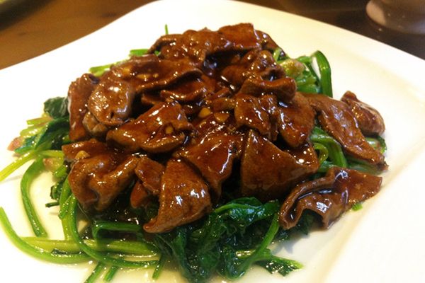 醬炒豬肝 醬炒豬肝