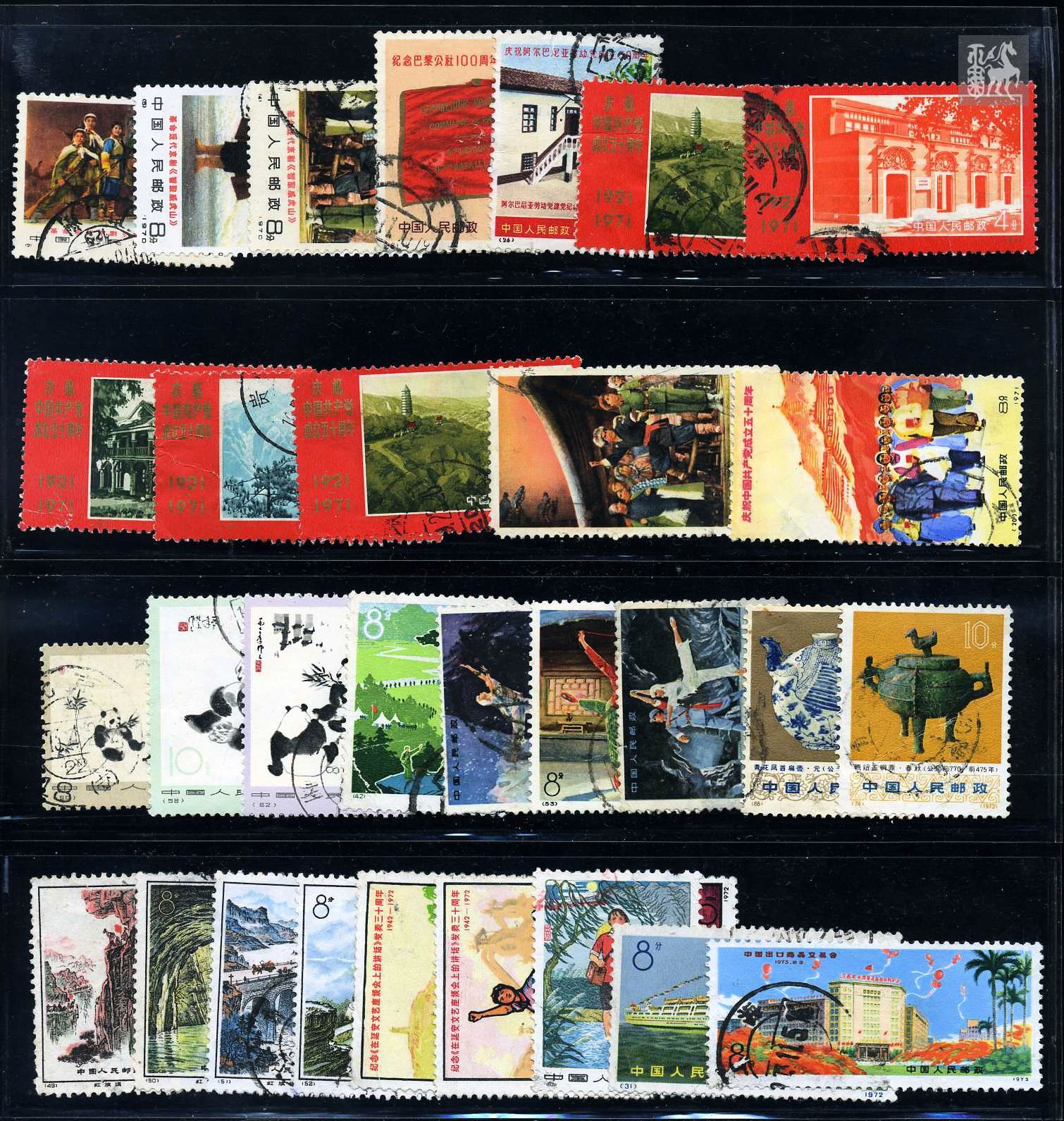 中國郵票分類