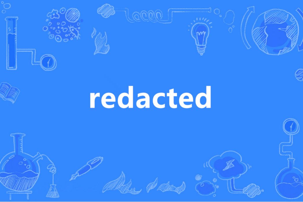 redacted redacted