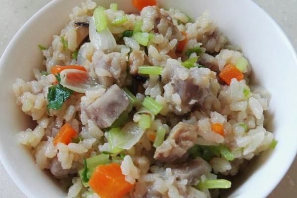 芋頭肉丁飯 芋頭肉丁飯