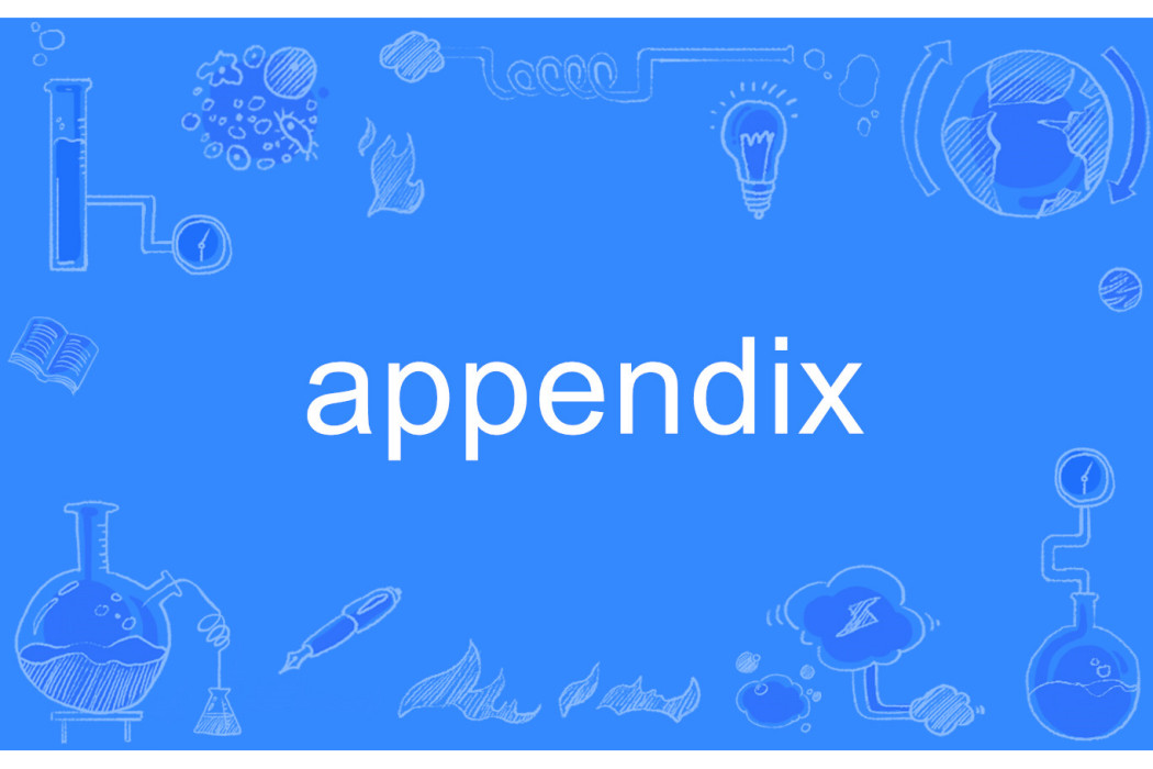appendix appendix