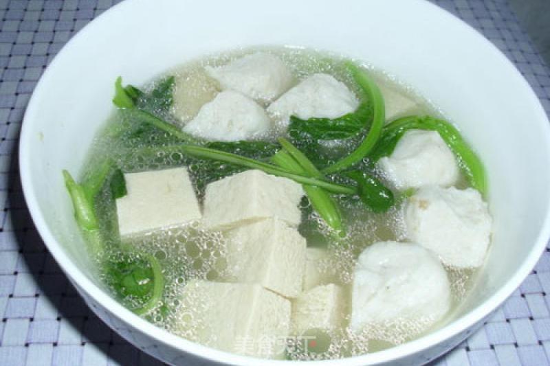魚丸凍豆腐湯