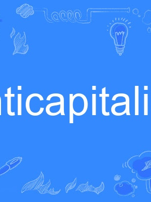 anticapitalist anticapitalist