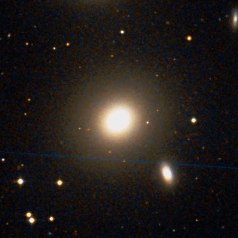 NGC 3607 DSS2 彩色圖