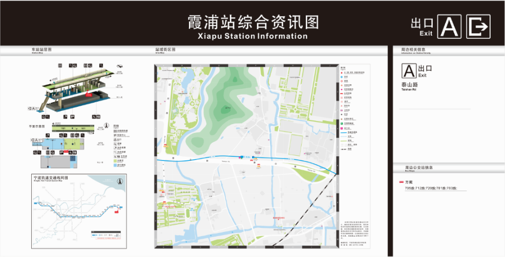 霞浦站綜合資訊圖