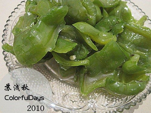 清炒青椒