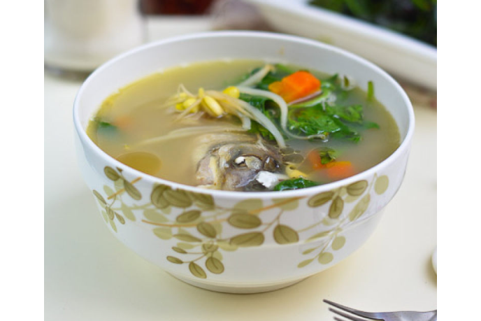 魚骨蔬菜湯