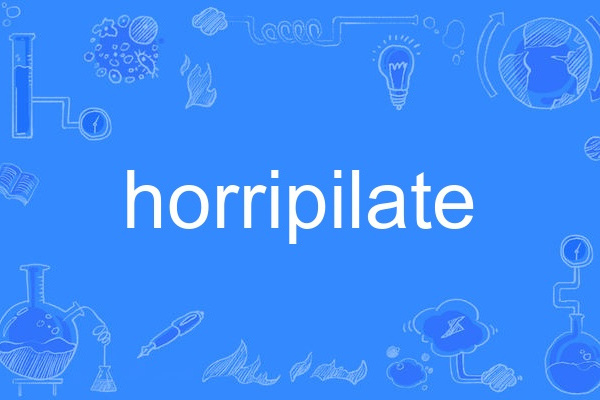 horripilate horripilate