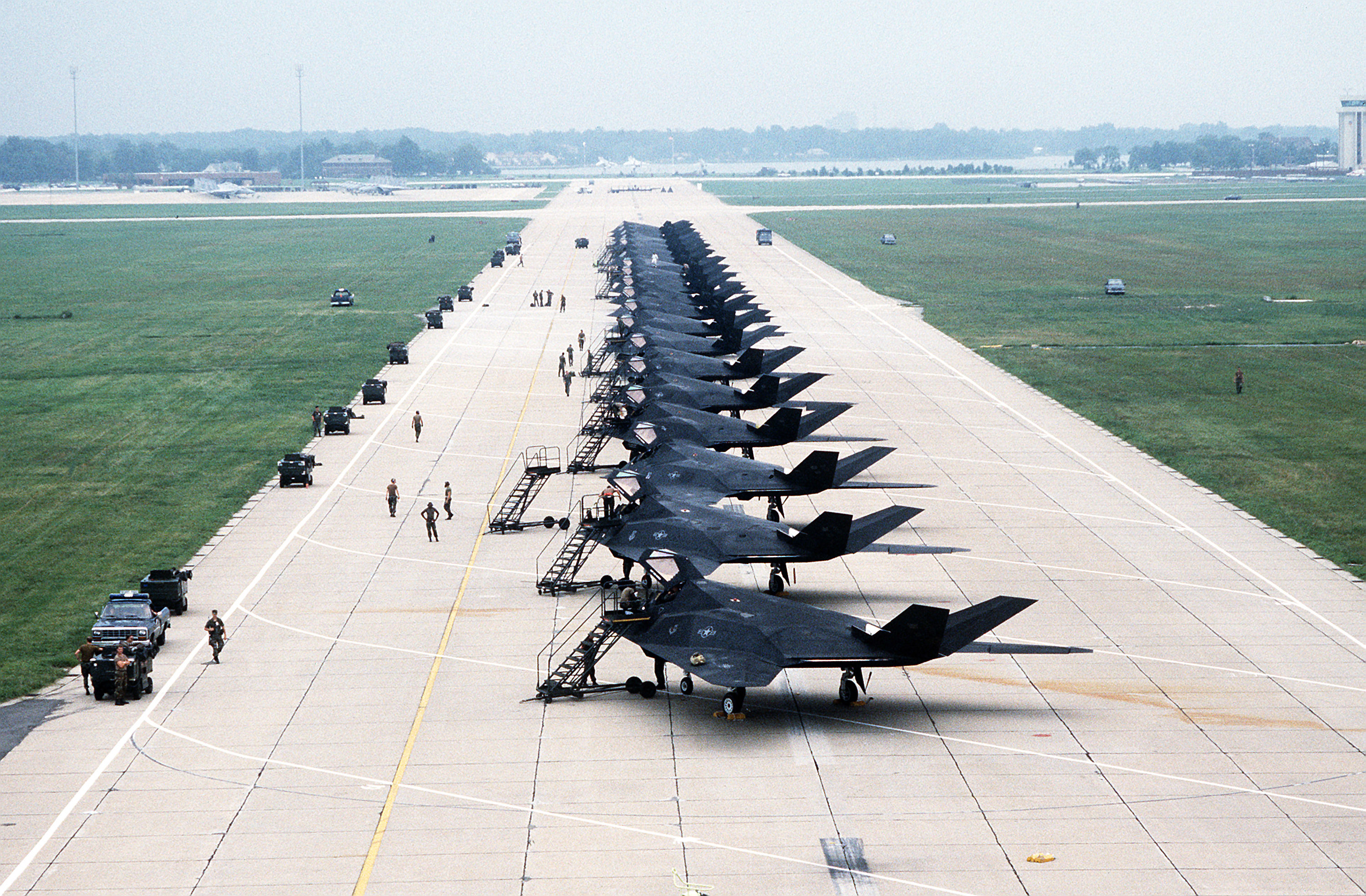 第37戰機聯隊的F-117A