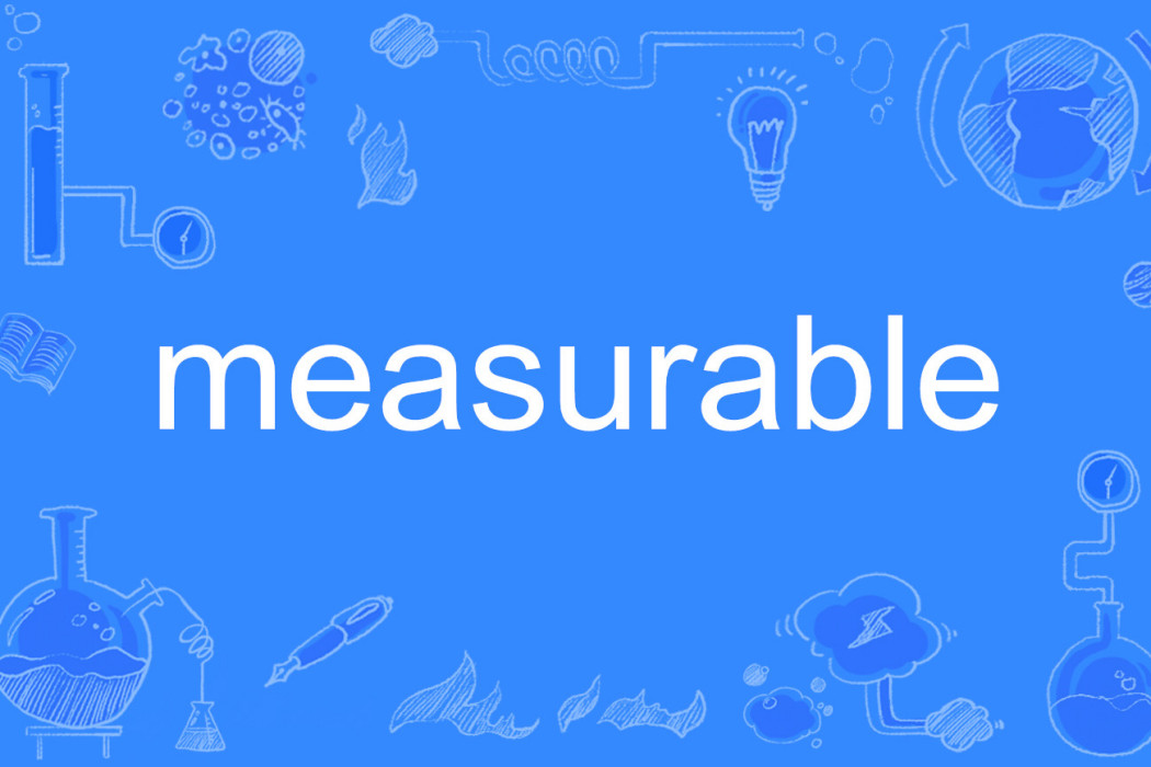 measurable measurable