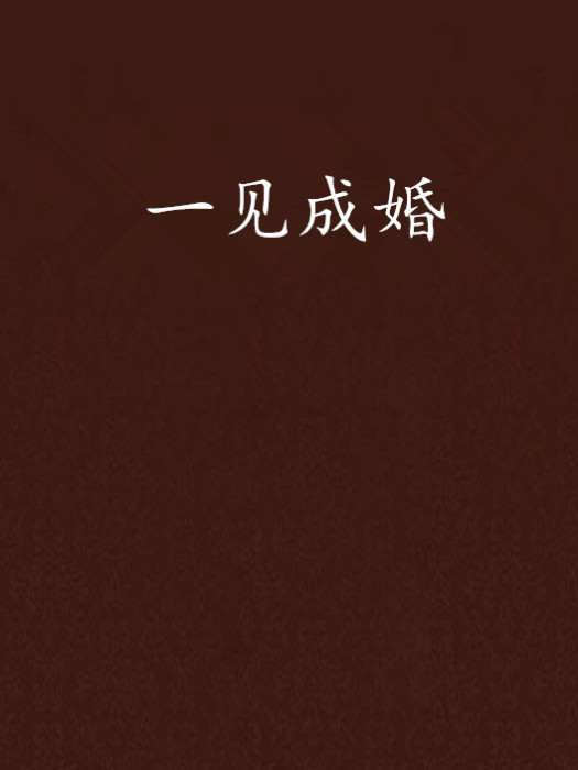 一見成婚 一見成婚