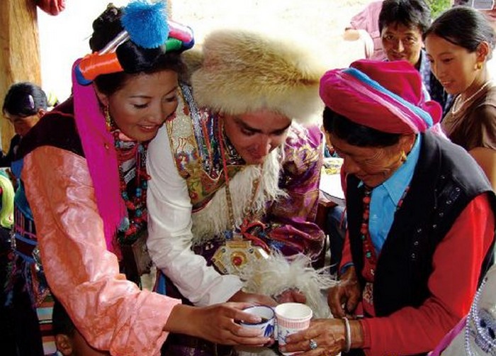 藏族婚宴十八說-酒說