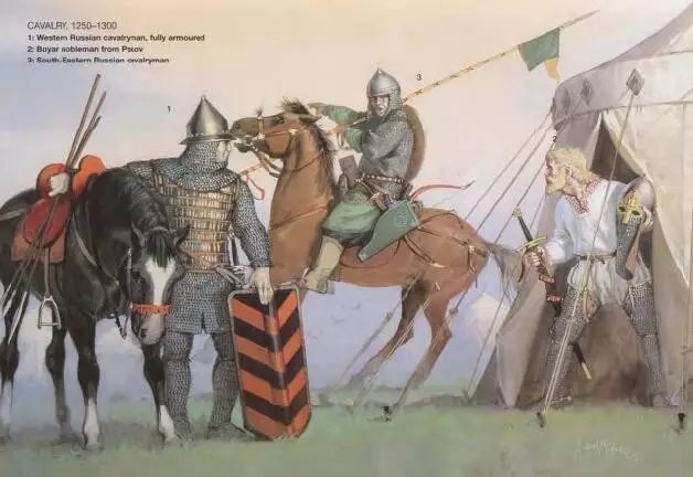 13世紀的俄羅斯騎兵