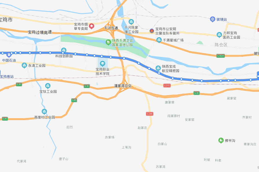寶雞公交55路 寶雞公交55路