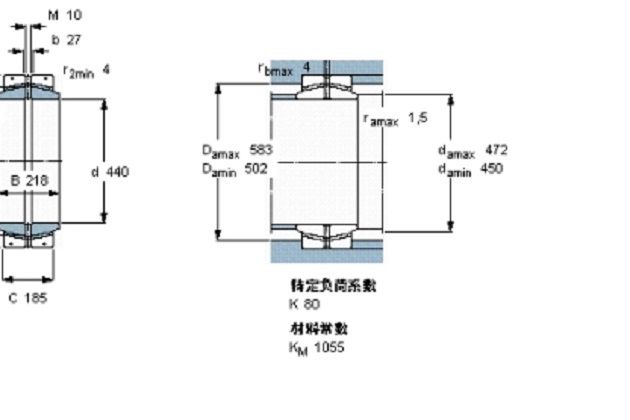 SKF GEC440FBAS軸承 SKF GEC440FBAS軸承