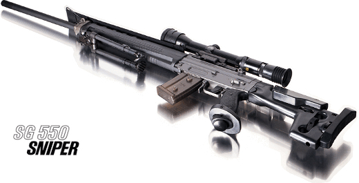 瑞士SIG SG550狙擊步槍