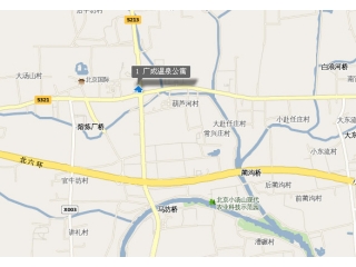 廣成溫泉公寓位置圖
