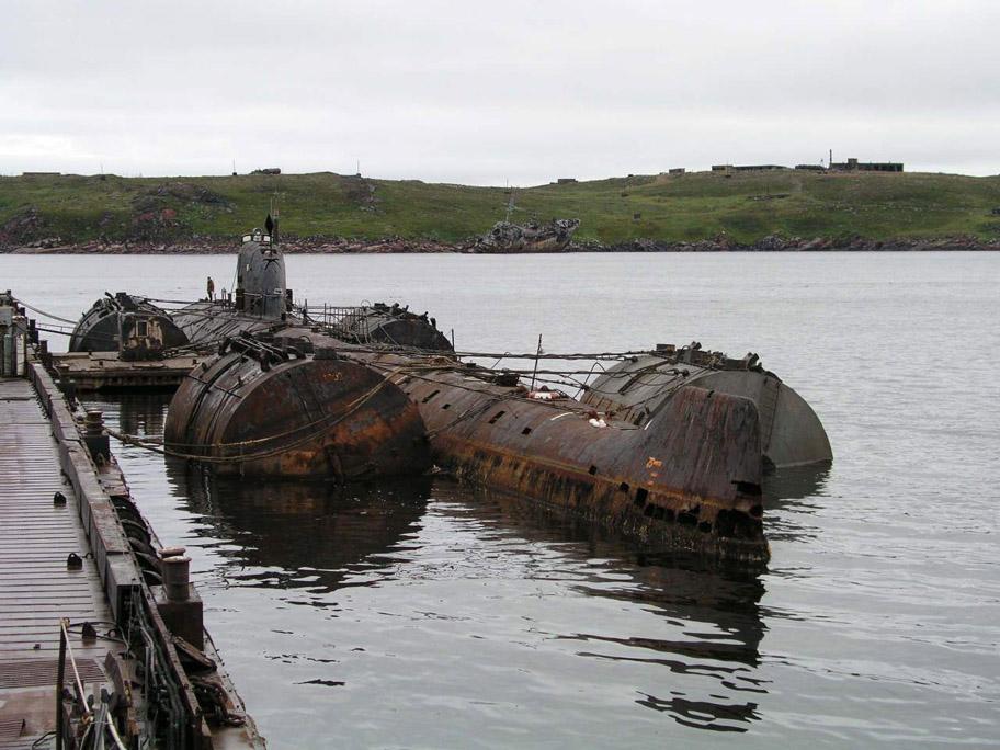 627型攻擊核潛艇K-159被解體