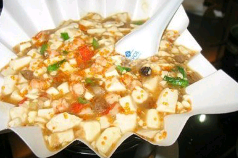 桂花豆腐湯 桂花豆腐湯