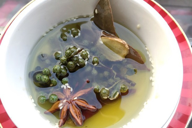 椒麻油 椒麻油