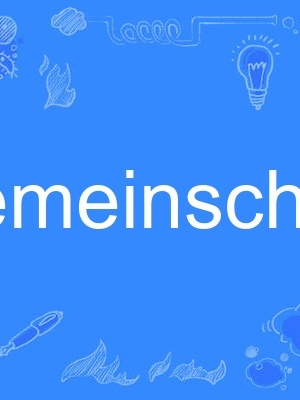 gemeinschaft gemeinschaft