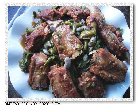 排骨扣芸豆 排骨扣芸豆