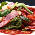青椒炒臘腸 青椒炒臘腸
