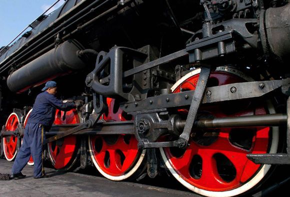 唐山蒸汽機車生產線