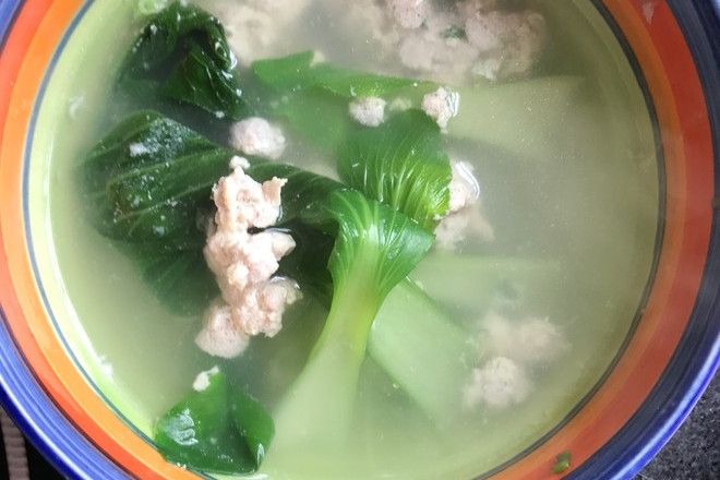 瘦肉青菜