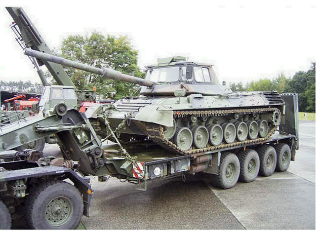 豹1改裝訓練坦克