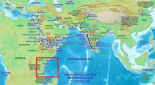 早在公元1世紀前後 國際貿易就已經抵達了蒙巴薩等東非港口