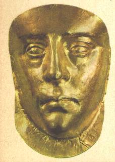 西元3世紀烏克蘭咳峙的斯基泰王后面具